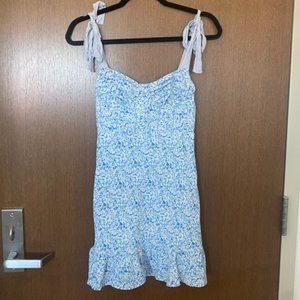 Blue Floral Sundae Muse Dress